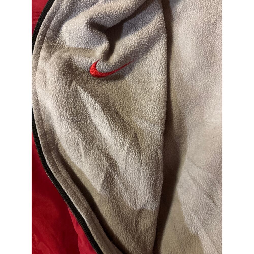 Vintage Nike Windbreaker Coat – Size XL – Red/Gray - Picture 4 of 9